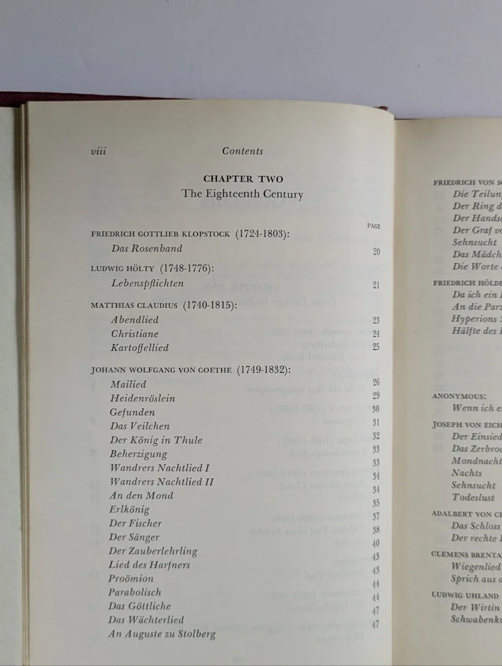 German Poetry From Luther To Brecht  Vintage Textbook 1964 - Picture 9 of 16